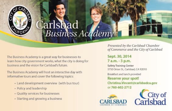 Sign up for the 2014 Business Academy